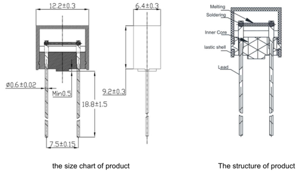 125V 250V 350V 300V 400V 500V Thermoplastic 15A 16A 20A 25A 30A Subminiature Micro Fuse Fast Acting Time-lag Square Type