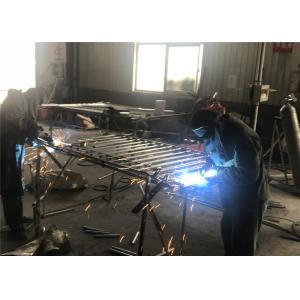 Cheap USA standard Crowd Control Barriers 4' Height x 7.6'Width 1.5&quot; Tubing for sale