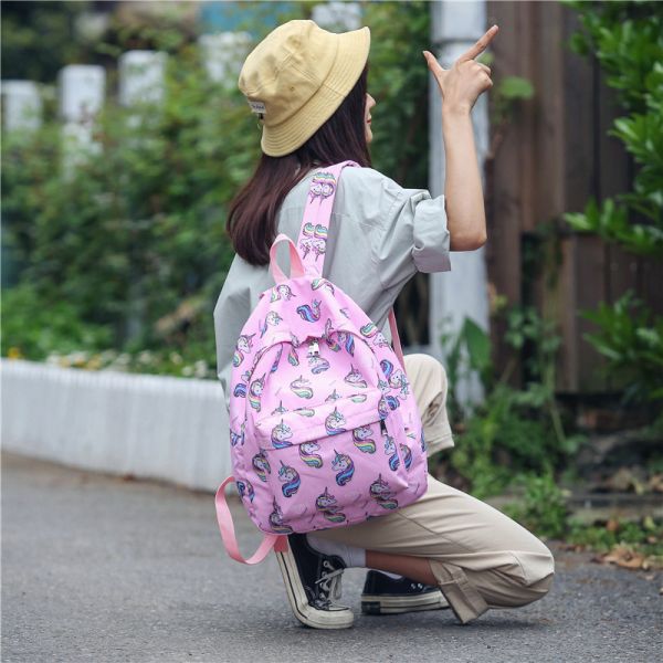 Multifunctional Travel Bags Large Capacity Backpack Patchwork For Teenager Double Shoulder Rucksack