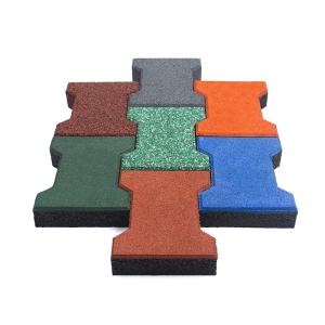 Eco-Friendly Interlocking Horse Stall Mats with 60-70 ShoreA Hardness and 1.5g/cm3 Density Made from EPDM Granules