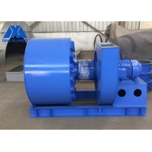 Blue SIMO Forced Draught Fan High Pressure Air Blower Fan Three Phase