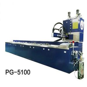 Plastic Packaging Material 6m Strips Glue Dispensing Machine with Piston /