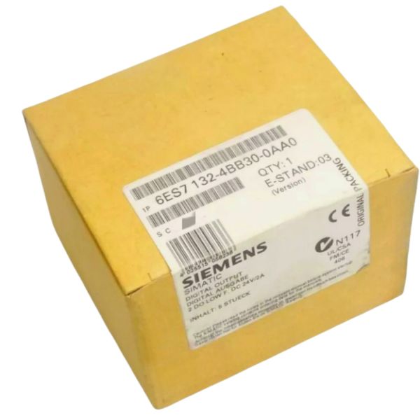 SIEMENS 6ES7132-4BB30-0AA0 SIMATIC DP, 5 ELECTRON. MODULES FOR ET 200S, 2 DO