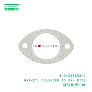 China 8-94328353-0 Silencer To Exhaust Pipe Gasket suitable for ISUZU TFR17 NHR54 4ZE1 4JA1 8943283530 on sale