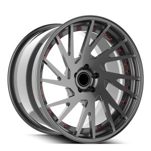 Customized 19 20 21 22 inch 2 piece custom Forged wheels 5x112 5x120 5x114.3