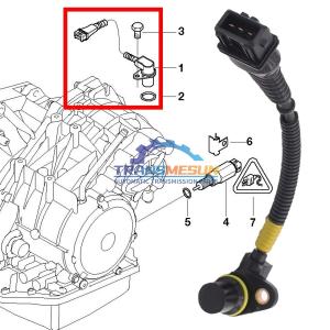 brand new GACVT16Z transmission speed sensor 24357518732 HBA0-21-551M1 for 2003