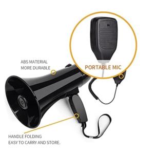 20W Wireless Megaphone Bluetooth Speaker Rechargeable Portable Lithium Megaphone