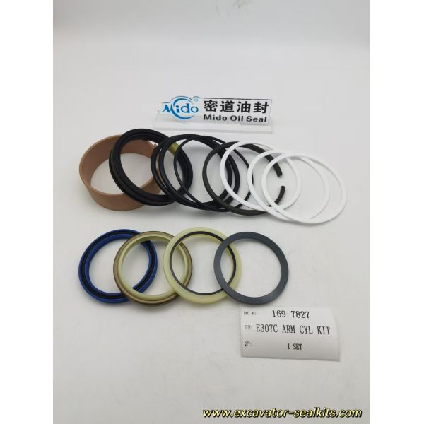 Quality Genuine 169-7827 E307C BLADE CYL KIT | Heavy-Duty OEM Hydraulic Cylinder Seal Kit Replacement for Reliable Operation  wholesale
