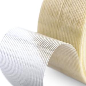 China High Tensile Strength 400N/inch Glass Filament Strapping Tape with 11N/inch Pell Adhesion and 150mic Thickness on sale