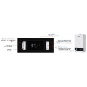 Stable Wall Hung Gas Boiler Water Flow And Temperature Double Control