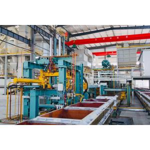 Sand Casting Equipment Automatic Moulding Line Customized Power Dimension