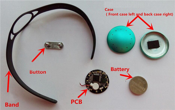 Hands-free Portable Multifunctional pedometer 3D pedometer