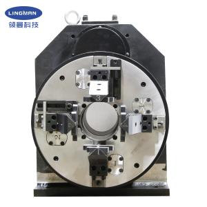 China Steel Laser Chuck 90 Pulling Chuck For Round Tube Laser Fully Enclosed Integrated Rear Chuck Front Chuck on sale