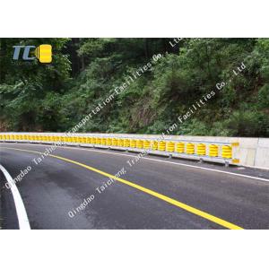 Traffic Pu Foam Safety Roller Barrier System With Hole Bolts Nuts