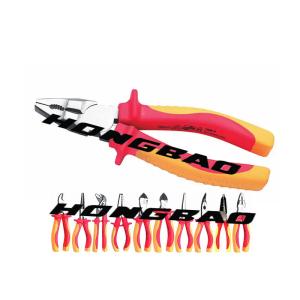 6" 1000V Insulated Long Nose Pliers 150mm CRV AC Electrical Holding Flat Nose