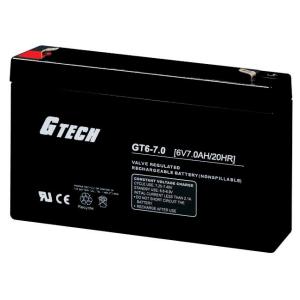 1.04KG sealed maintenance free rechargeable battery 6v 7ah For Alarm System