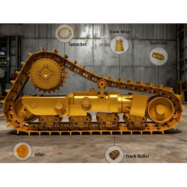 06513-00100 Track Roller Bottom Roller for Takeuchi Undercarriage Parts Manufacturer Wholesale Price