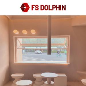 Double Glazed Aluminium Frame Casement Window Insect Control EPDM Sealing