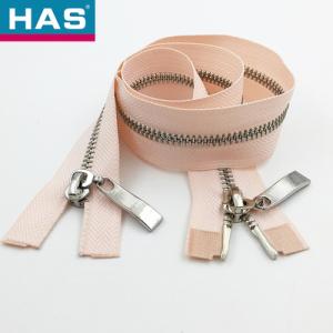 #7 #8 Smooth Two Way Metal Zip Auto Lock Slider Zipper Precise Precise