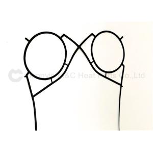 Weather Resistant Plate Heat Exchanger Gaskets Excellent Hydrophobicity SR6GL