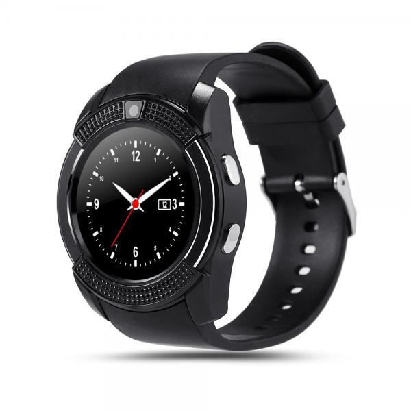 Men's watch Sport V8 Smartwatch Sleep Tracker Round Clock with Camera Intelligent Bluetooth SIM Smart Watch Android