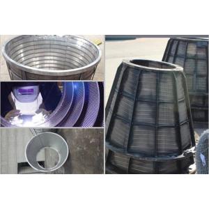 Customized Thickness Square Hole Centrifuge Basket with Galvanized Surface
