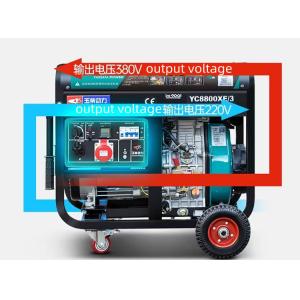 Land 5/6/8/10kw Household Silent Diesel Generator Set with AC Three Phase Output