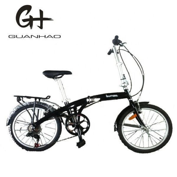 Foldable 20" Aluminum Frame 7 Speeds Bicycle for Girls and Children Load