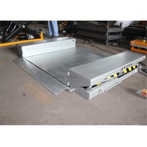 Auto Zero Low Profile Electric Scissor Lift Table For Pallets Load By Pallet