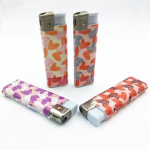 8.0*2.5*1.0cm Disposable Cigarette Electronic Lighter with Custom Logo Model NO.