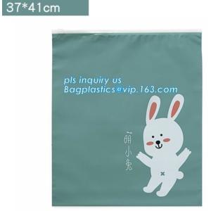 hanger hook slider zipper PP bikini packaging bag, Slider Zipper Pouch