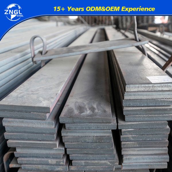 Quality Steel Prices Rolled Flat Iron Bar Carbon Steel Flat Bar Depth 80-200mm Standard BS wholesale