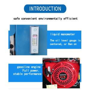 Marine Petrol Hydraulic Power Unit Petrol Yacht Bottom Brush Ship Scraper 31L