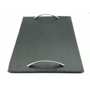 40cm x 30cm Stone Serving Tray , Rectangular Serving Tray With Handles