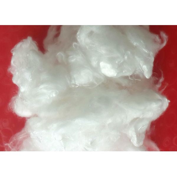Natural Renewable Lyocell Fiber 100% Wood Pulp Raw Material Good Resilience