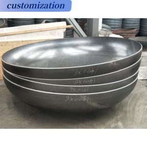 Customized Tank Dished End Torispherical Dish Heads for Stainless Steel Pipes