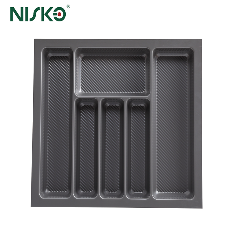 Kitchen Silverware Storage Box Utensil Drawer Insert Flatware Cutlery Tray