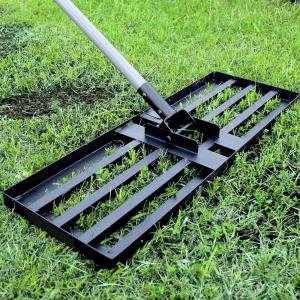 30*10in Large Size Manual Steel Lawn Leveller for Grass Organic Fertilizer Sand