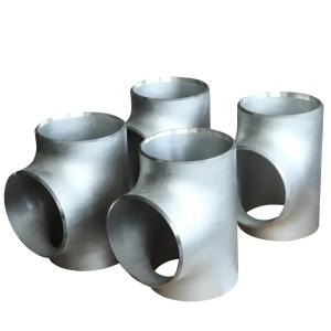 Cheap Equal Tee Fittings Seamless 3&quot; SCH80S B366 NO8020 Butt Welding Fittings Alloy 20 for sale