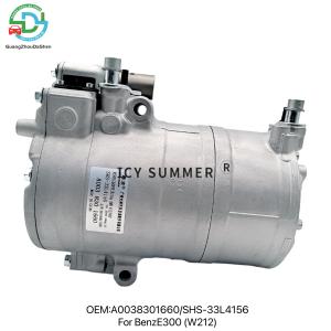 China EV Vehicle Hybrid AC Compressor A0038301660 SHS-33L4156 For Benz E300 W212 on sale