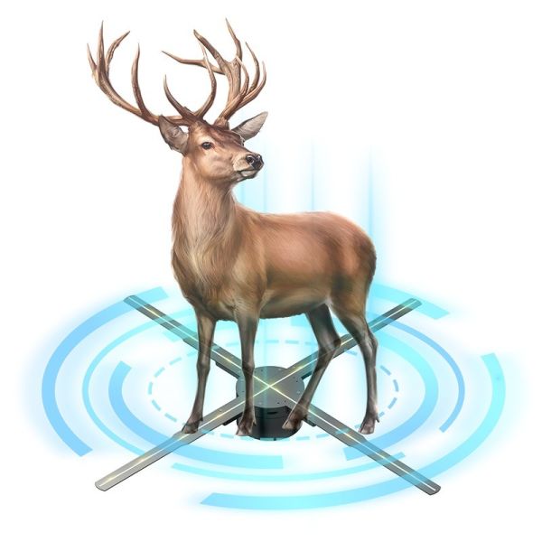 10ms Response Time Christmas Hologram Fan 1.692MM Contrast Ratio for Indoor 3d