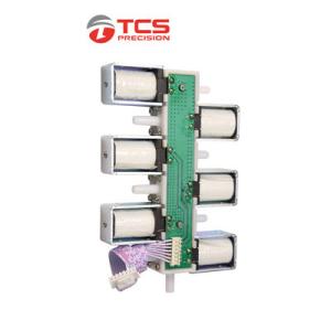 Miniature 12 Volt Electric Water Solenoid Valve 2 Ways Normal Close For Coffee