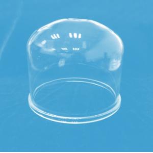 Clear Transparent Borosilicate Glass Dome With Softening Temperature Of 820°C