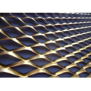 Expanded Wire Mesh 24in X 24in Pattern Anodized Industrial Stretching Metal