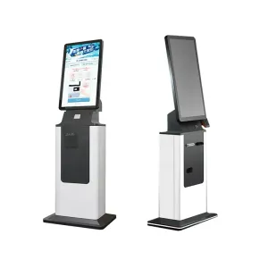 21.5 Thermal Paper Check In Kiosk with Capacitive Touch and Steel Enclosure