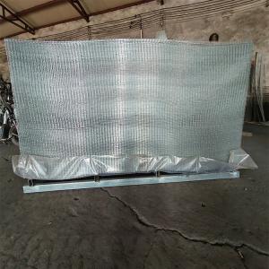 Silver 2x2 Galvanized Cattle Welded Wire Mesh Panel Durable for Construction