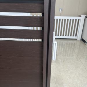Cheap Modern WPC Fence Panel Easy To Install With Interlocking System for sale