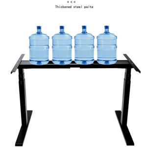 Height Adjustable L-Shaped Electric Wooden Table Legs for Student School