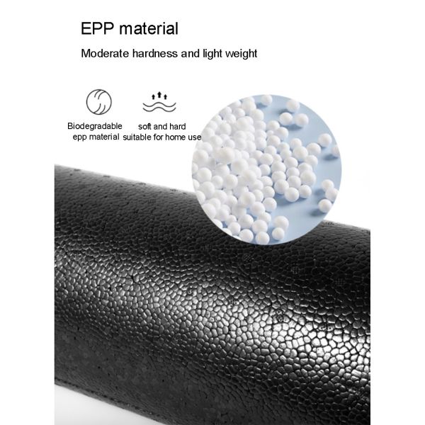 12 Inch 15CM EPP Yoga Foam Rollers Massage Function Lower Back Home Exercise