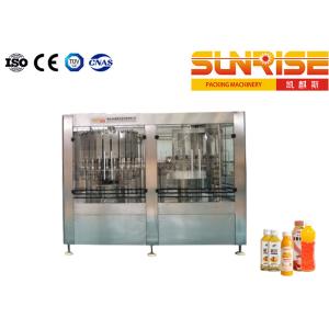 Beverage Pet Bottling Machine , 0.5 Liter Juice Filler Machine